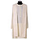Chasuble croix stylisée détails rayures gouttes verticales s8