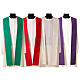 Chasuble croix stylisée détails rayures gouttes verticales s12