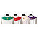 Chasuble croix stylisée détails rayures gouttes verticales s13