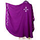 Chasuble with modern geometric patterns in a single colour s6
