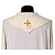 Chasuble with modern geometric patterns in a single colour s18