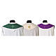 Chasuble monochrome motifs géométriques modernes s16