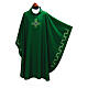 Single-color chasuble with modern geometric motifs s11