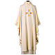 Single-color chasuble with modern geometric motifs s12