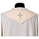 Chasuble Mariale lys bleu ciel argent s8
