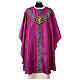Chasuble semi-gothique monogrammes Christ s3