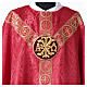 Chasuble semi-gothique monogrammes Christ s3