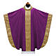 Chasuble damas galon tissu brocart s9