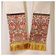 Chasuble damas galon tissu brocart s14