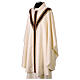 Chasuble semi-gothique galon velours passementerie or s8