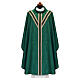 Chasuble semi-gothique galon velours passementerie or s10