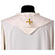 Damask chasuble with gold embroidered IHS s12