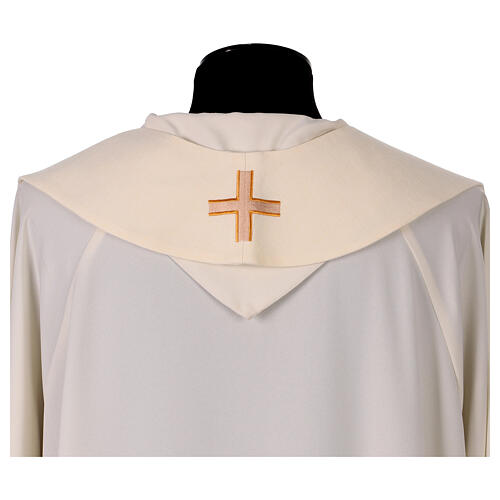 Chasuble avec croix motif circulaire 14
