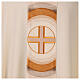 Chasuble avec croix motif circulaire s2