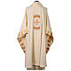 Chasuble avec croix motif circulaire s5
