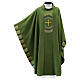 Chasuble avec croix motif circulaire s6