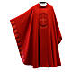Chasuble avec croix motif circulaire s7