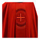 Chasuble avec croix motif circulaire s10