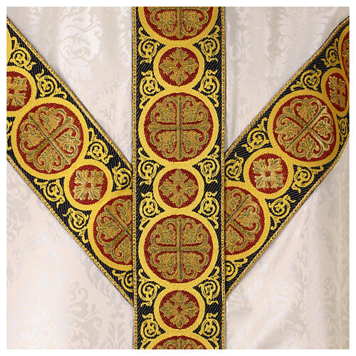 Chasuble with geometric motifs on orphrey 2