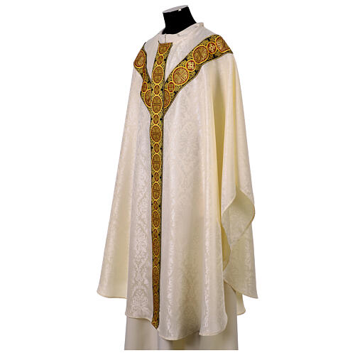 Chasuble with geometric motifs 3