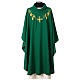 Chasuble with Eucharist cross, grapes, and wheat s1