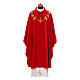 Chasuble with Eucharist cross, grapes, and wheat s8