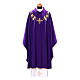 Chasuble with Eucharist cross, grapes, and wheat s9