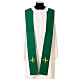 Chasuble with Eucharist cross, grapes, and wheat s12