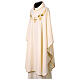 Chasuble eucharistie croix, raisin et blé s5