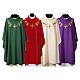 Chasuble eucharistie croix, raisin et blé s1