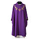 Chasuble eucharistie croix, raisin et blé s7