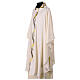 Chasuble motif ondulé croix brodée s3