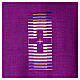 Chasuble with rectangular design of lines and crosses s4