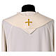 Casulla motivo rectangular líneas y cruces s13