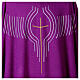 Chasuble with cross and trim details s2