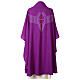 Chasuble croix détails passementerie s9