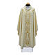 Chasuble with grape and wheat embroidery with gold thread s8