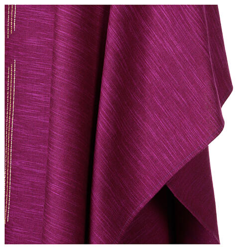 Chasuble with stylised golden crucifix 4