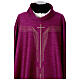 Chasuble with stylised golden crucifix s2