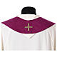 Chasuble crucifix stylisé or s11