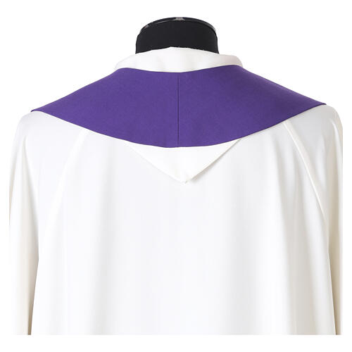 Chasuble with stylized crosses and stripes 17