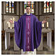 Chasuble with stylized crosses and stripes s2