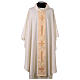 Chasuble with stylized crosses and stripes s4