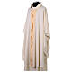 Chasuble with stylized crosses and stripes s7