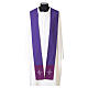 Chasuble with stylized crosses and stripes s14