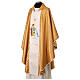 Gold chasuble with Holy Family and star s5