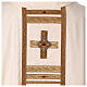 Ivory hand-painted silk chasuble, Jesus the Good Shepherd by Vebi Confezioni s7