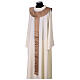 White silk chasuble with silk pallium by Vebi Confezioni s7
