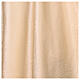Ivory-coloured silk chasuble with golden Tau cross by Vebi Confezioni s6