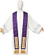 Chasuble soie croix Tau Vebi Confezioni s13